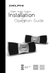 Delphi SA10116 - XM Satellite Radio Signal Repeater Specifications