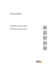 Axis P3364-V Installation guide