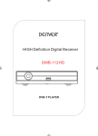 Denver DMB-112HD Instruction manual