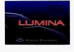 Chevrolet 1998 Lumina Owner`s manual