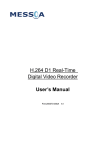 Maxtor Built in Digital Video Recorder User`s manual