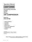 Craftsman 919.16778 Operating instructions