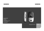 Siemens CF75 Product data