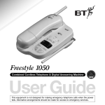 BT 1050 User guide