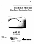 AMANA AXP 20 Training manual
