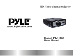 Pyle PRJHD66 User manual