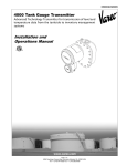 Varec Network Adapter 4000 Instruction manual