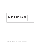 Meridian Yachts 391SB Sedan Specifications