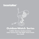 SecurityMan OutdoorWatch Series User guide