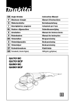 Makita GA7010CF Instruction manual