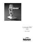 Reichert LongLife User`s guide