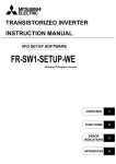 Mitsubishi Electric FR-A5NR Instruction manual