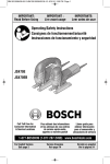 Bosch JS470E Specifications