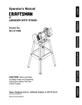 Craftsman 351.211930 Operator`s manual