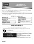 Maytag W10213164A Specifications