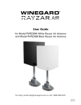 Winegard RVRZ25B User guide