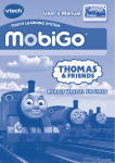 VTech MobiGo Thomas & Friends User`s manual