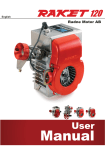 Radne Raket 120 User manual