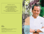 Wolfgang Puck BMSD0015 Operating instructions