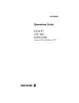 Ericsson LBI-39224 User`s manual