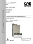 Viessmann GW2 Technical information