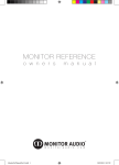 Monitor Audio Monitor Reference Series Specifications