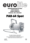 EuroLite FBL-20 User manual