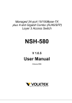 VOLKTEK NSH-580 User manual