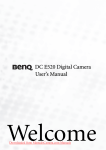 BenQ DC E520 User`s manual