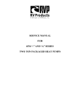 RV Products 6536-A SERIES Service manual