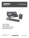 Shure J2 Specifications