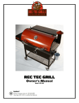 rec tec grill RT-680 Owner`s manual