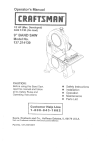 Craftsman 137.214130 Operating instructions