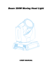 Sharp R-200W User manual