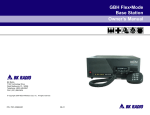 BK Radio GBH Flex Mode Owner`s manual