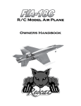 REDCAT F/A-18C Specifications