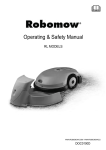 Robomow Base Station Product specifications