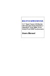 Advantech ES-3112 G Instruction manual