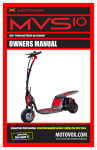 Motovox MVS10 Owner`s manual