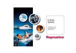 Raymarine G-Series system Installation manual