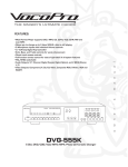 VocoPro DVG-555K Specifications