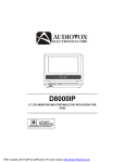 Audiovox D8000IP Specifications