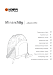 MinarcMig Adaptive 180 Technical data