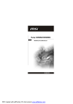 MSI MS-9642 User`s manual