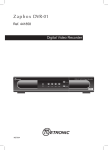 Metronic Zapbox DVR-01 Technical information