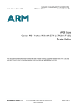ARM Cortex-M3 Specifications