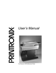 Printronix L5535 User`s manual