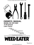 Weed Eater WE1538C Specifications