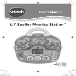 VTech 20 User`s manual