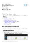 Dell KACE K1000 Systems Management Appliance, Version 6.0